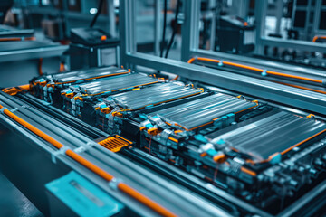 Automated Assembly Line Producing Lithium Batteries for Electric Vehicles