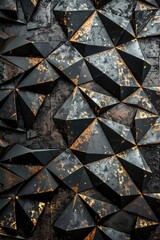 Exclusive 3D Geometric Pattern for Luxury Wallpapers