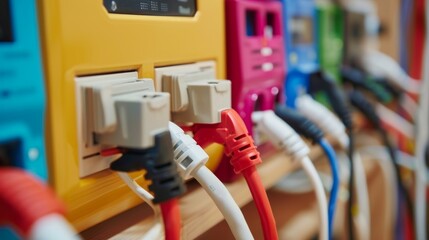 Electrons zoom through the power cords of various appliances keeping them running smoothly.