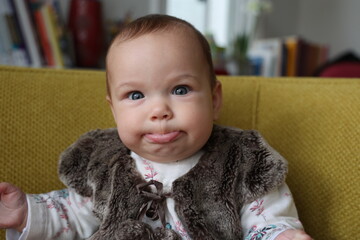 portrait of a baby