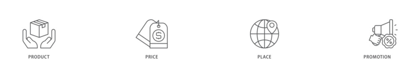 Marketing funnel icon packs for your design digital and printing of awareness, interest, consideration, intent, evaluation and purchase icon live stroke and easy to edit 