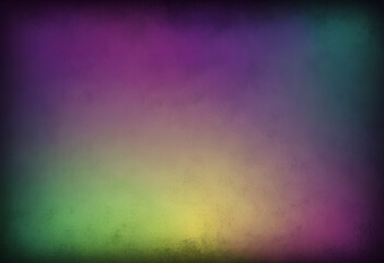 a purple and pink background with a rainbow in the middle.