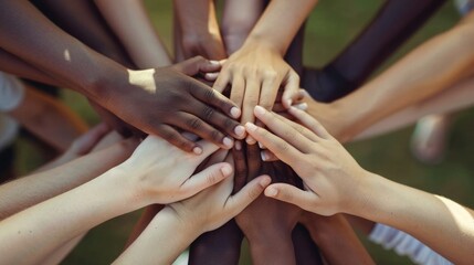 Hands United: The Strength of Diversity and Teamwork
