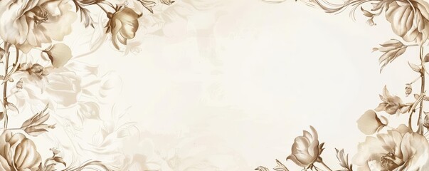 Design bespoke invitations with Template greeting card wedding invitation Sharpen Vintage border illustration template with copy space on center