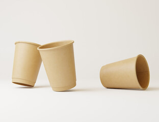 Paper cup mockup