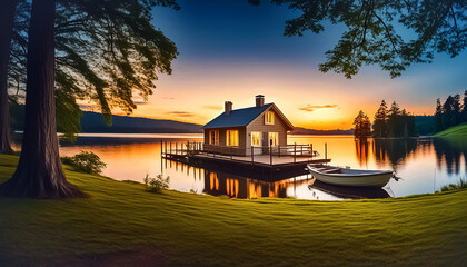 House on a Lake