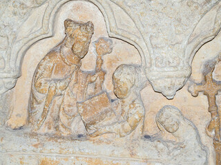 Interior of Saint Mark's church, León, Castilla y León Community, Spain.
