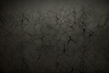 Fondo de pared de piedra de hormigón con textura grunge negro oscuro negro
