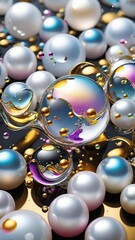 Water and color splash background with black and other colors, aqua atmosphere.