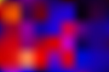 Neon blue and purple multicolored smoke A colorful, abstract painting of a fabric with a purple and blue of color. Neon background. Paint in water. Bright cloud texture vector art illustrator