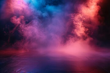 Smoke or Fog, Smoke or fog swirling around the stage, adding an element of mystery