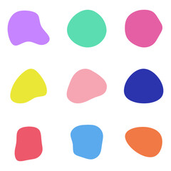 Vector Organic Blob Abstract Shapes