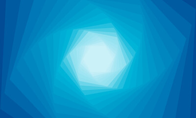 Fototapeta premium Vector Abstract Geometric Blue Gradient Background