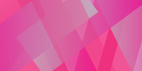 Pink triangular shapes on a white background. Geometric background in Origami style with gradient. Triangular design for your business. pink and purle abstract background vector illustration.