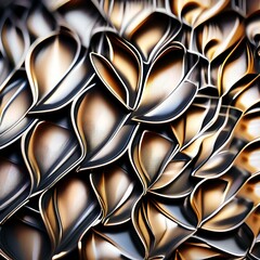 A macro shot of a butterflys wings showing intricate patterns2