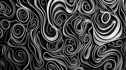 Fototapeta premium Random pattern in realistic style brings depth and authenticity to designs with its organic charm, Ai Generated.
