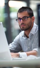 Fototapeta premium Software Developer develop some software 