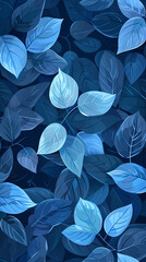 Spring background, green tree leaves on blurred background,vector image.