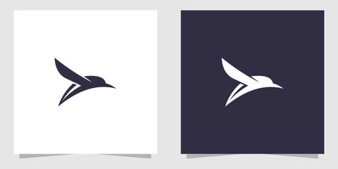 bird logo design vector