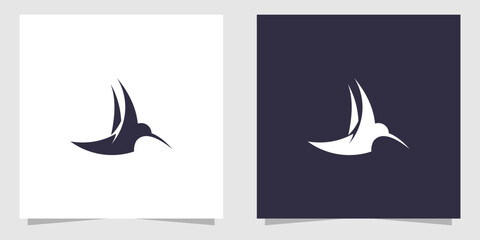 bird logo design vector