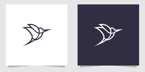 bird logo design vector