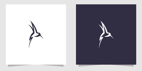 bird logo design vector