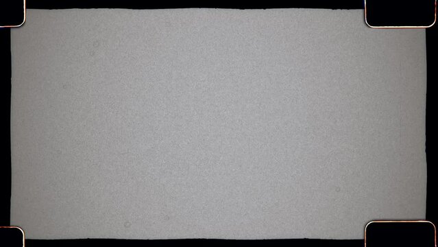 Super 16mm Film Border 4K Video Overlay Background Loop