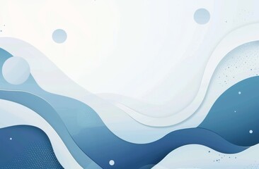 Abstract blue background with space for copy, in a modern light white and sky gradient color theme