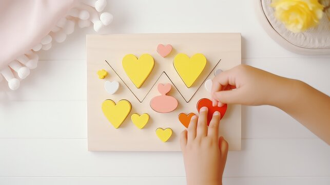 Delicate hands play with a sensory bottle, mesmerized by the swirling colors and floating objects