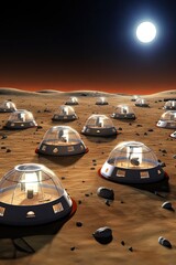 Martian Horizon: Encounter of Two Worlds