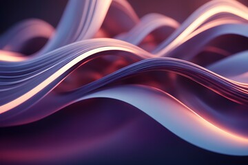 A wave of purple and blue with a pink hue