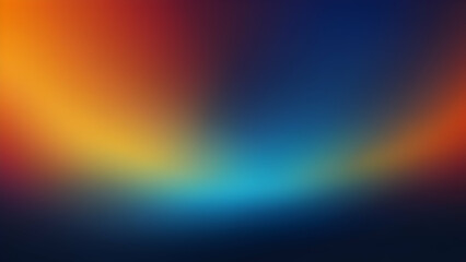 Obraz premium Dark orange yellow blue abstract elegant luxury background. Color gradient.