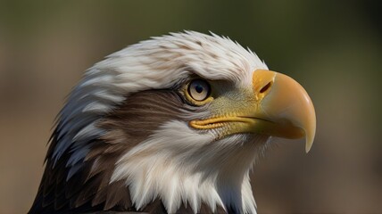 Fototapeta premium american bald eagle
