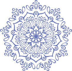 Beautiful mandala art, vector mandala design