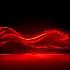 abstract red wave background lines flowing line artistic curtain