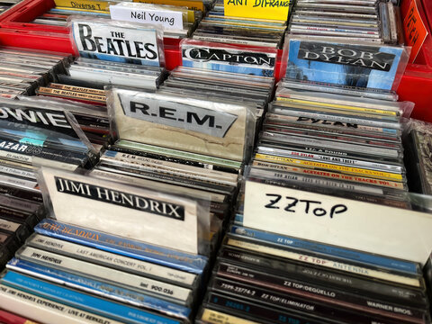 Classic Rock Music CDs Collection in Store
