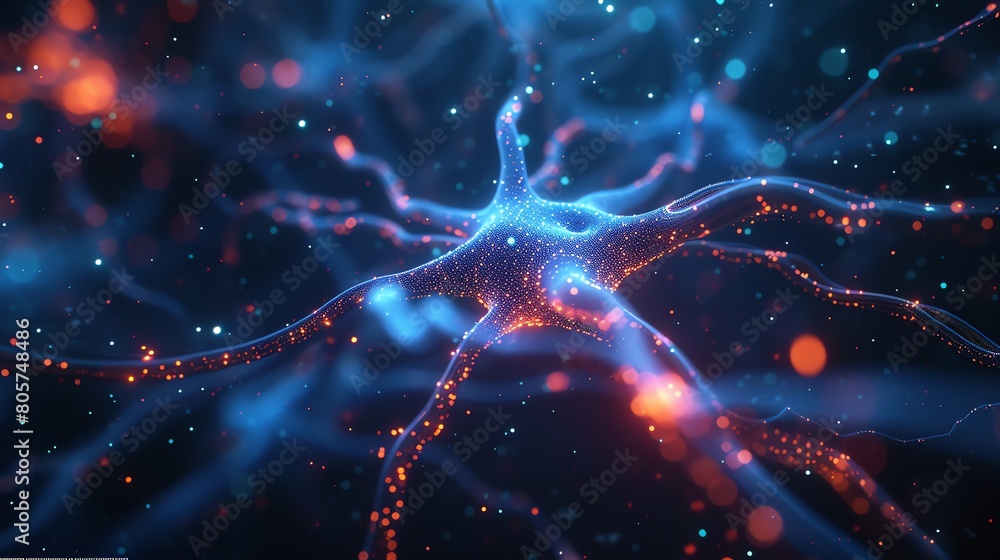 Poster Tech Background of Neural Networks