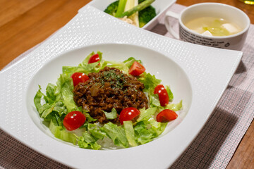 美味しそうなタコライス
