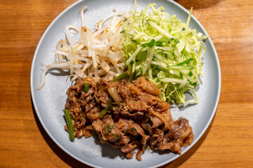 プルコギ晩御飯