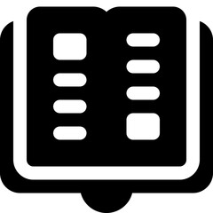 Obraz premium book icon