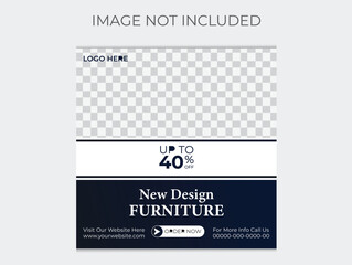A new and aesthetic furniture flyer design template.Furniture flyer is ready for print.