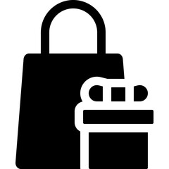 shopping bag icon