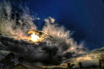 Fototapeta premium Sky before storm