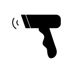 Barcode scanner icon. vector flat trendy style illustration for web and app..eps