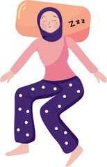 Sweet dreams, good health concept