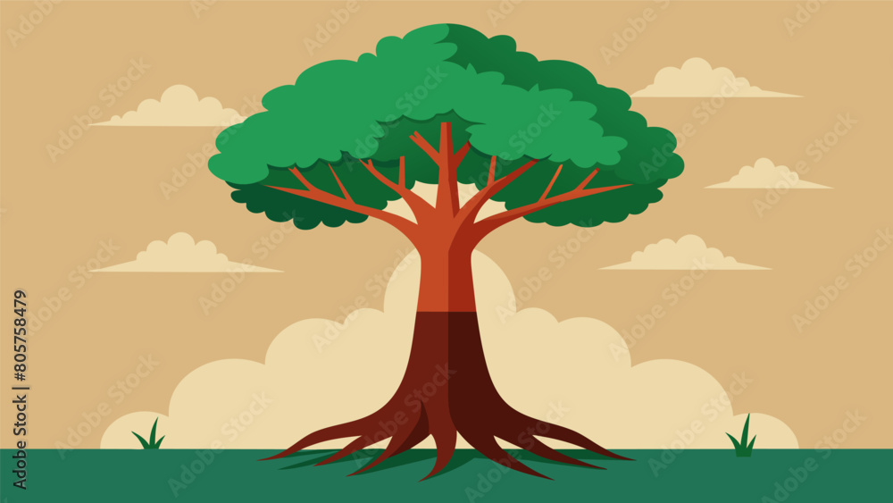 Poster the trunk of the tree of courage seems to stand taller than the rest as if challenging any who dare 