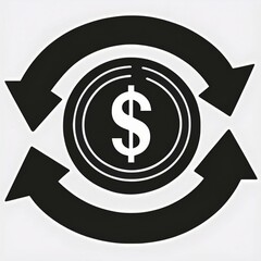 Obraz premium Cashflow Icon. Owner's Equity. Income Statement. Balance sheet. Cashflow. Financial Statements. Accounting. Business. Finance.