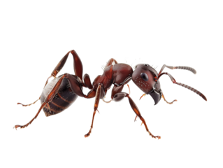 A Full Body Ant with a Transparent Background PNG
