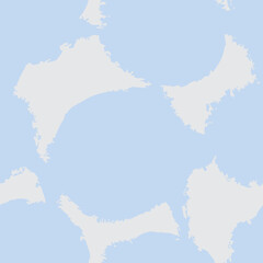 Pastels Geometric Circles Seamless Pattern Design