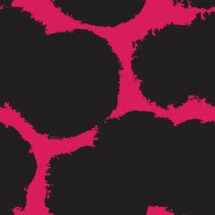 Colourful Geometric Circles Seamless Pattern Design